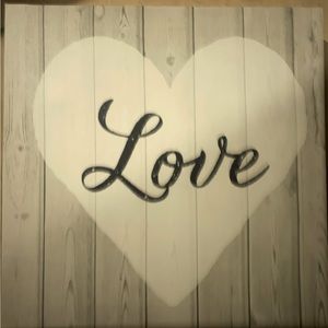 Black and white wall decor